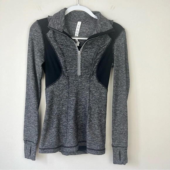 Lululemon Run Your Heart Out Pullover Gray - Picture 1 of 11